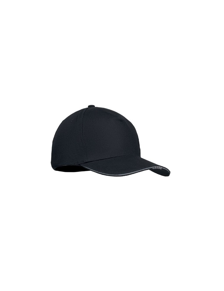 Casquette en coton LED à 5 pans LUZCAP personnalisable