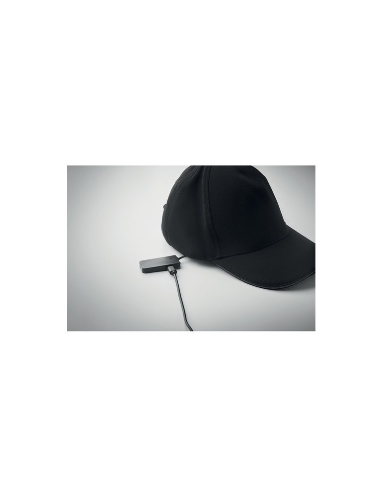 Casquette en coton LED à 5 pans LUZCAP personnalisable