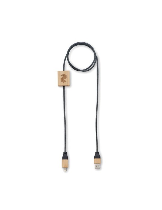 Câble de chargement 60W CABOO personnalisable