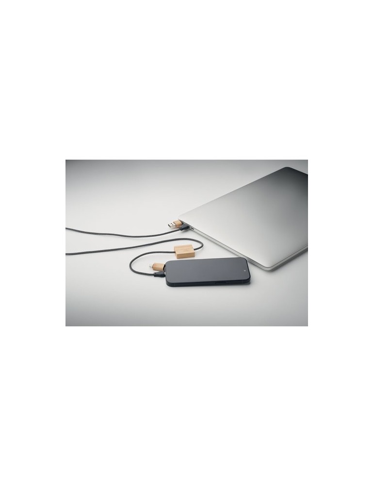 Câble de chargement 60W CABOO personnalisable