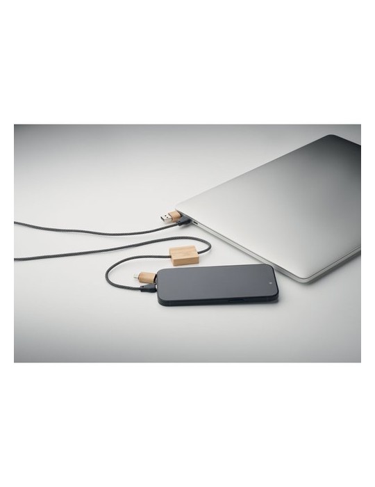 Câble de chargement 60W CABOO personnalisable