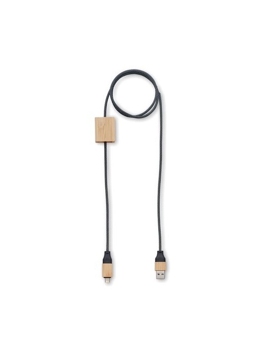 Câble de chargement 60W CABOO personnalisable
