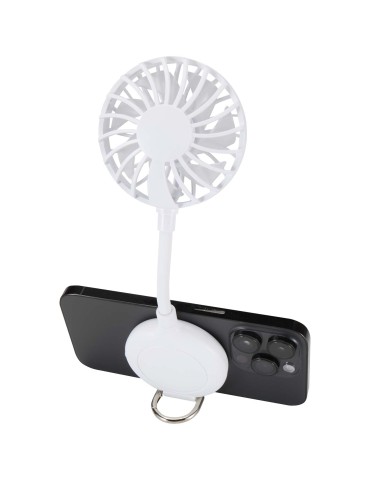 Ventilateur portable magnétique en plastique recyclé Ventio