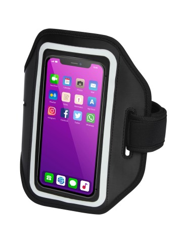 Bracelet réfléchissant pour smartphone avec étui transparent Haile