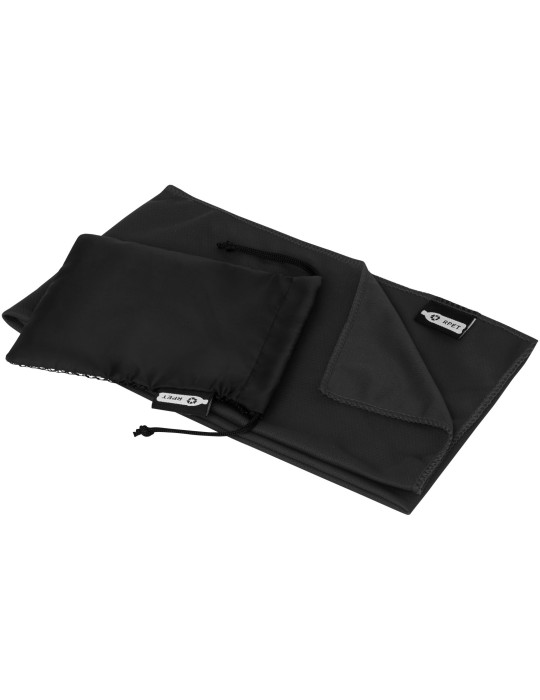 Serviette de sport rafraîchissante en PET recyclé Raquel avec…