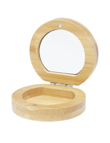 Miroir de poche Afrodit en bambou