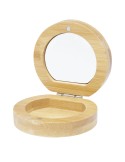 Miroir de poche cadeau client en bambou | Afrodit