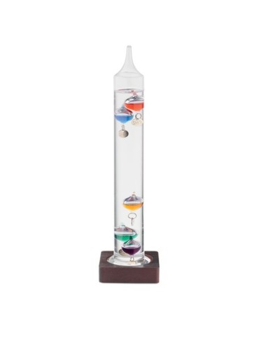 Thermomètre Galileo en verre 28cm - Précision et style personnalisé 2