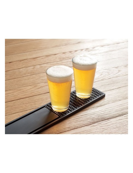Tapis de bar personnalisé en PVC MALTA - Accessoire Essentiel pas cher
