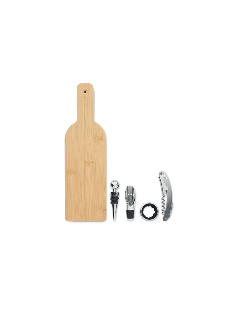 Coffret personnalisé accessoires à vin VINOVAULT - Personnalisable