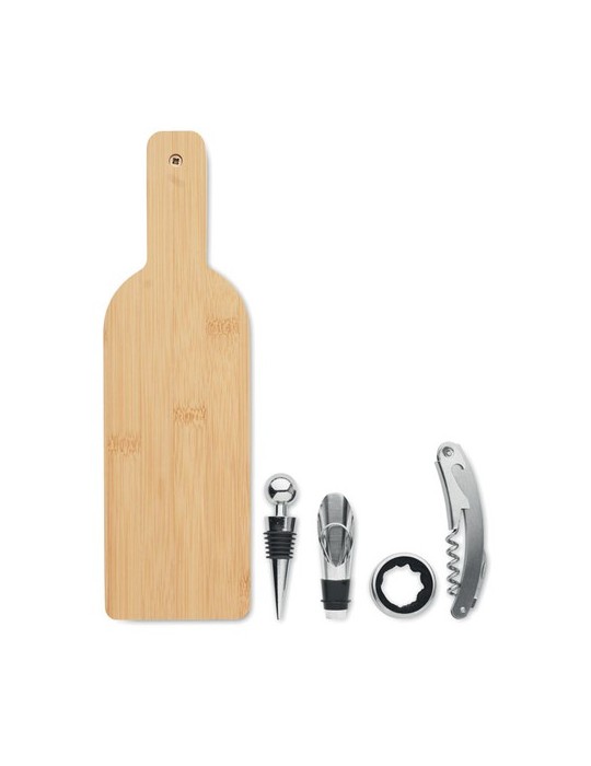 Coffret personnalisé accessoires à vin VINOVAULT - Personnalisable