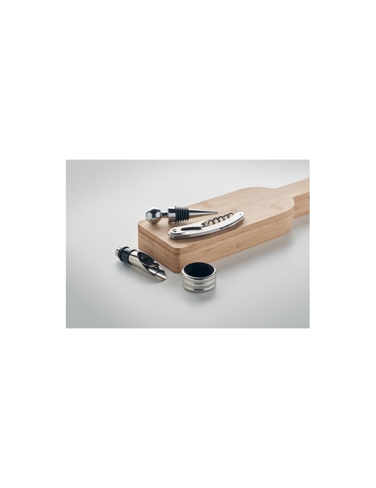 Coffret personnalisé accessoires à vin VINOVAULT - Personnalisable