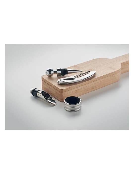 Coffret personnalisé accessoires à vin VINOVAULT - Personnalisable