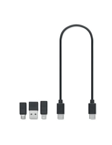 Câbles 3 en 1 personnalisés VERSA - Idéal pour Tous vos Appareils pas cher 2
