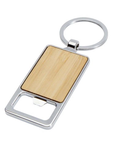Porte-clés décapsuleur en bambou, goodies | Snapper