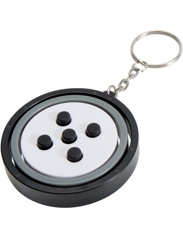 Porte-clés fidget gyroscope en plastique recyclé Spinx