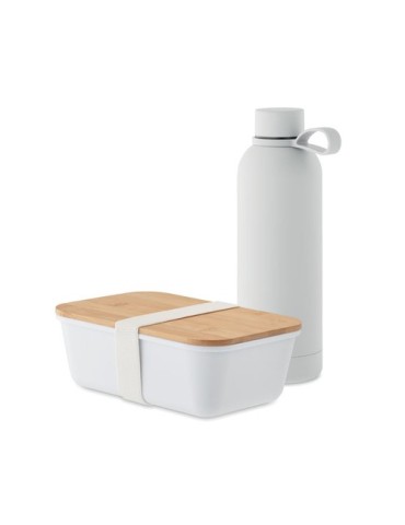 Set personnalisé EMERALD : Bouteille et Boîte à Déjeuner pas cher