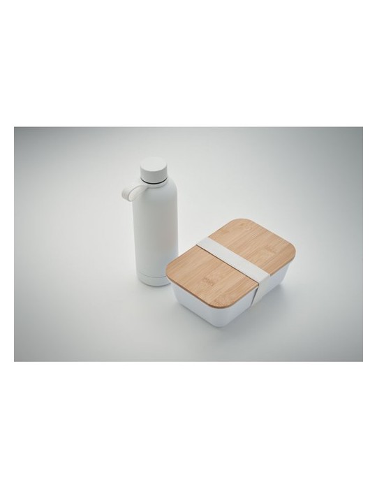 Set personnalisé EMERALD : Bouteille et Boîte à Déjeuner pas cher