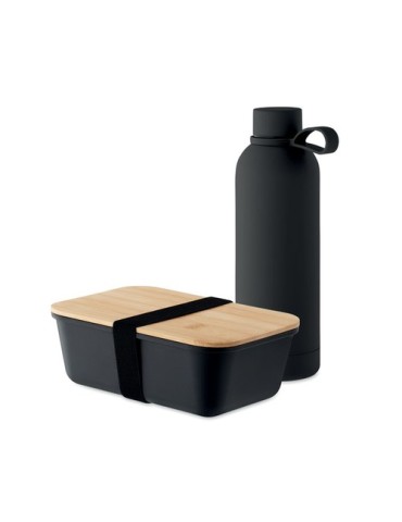 Set personnalisé EMERALD : Bouteille et Boîte à Déjeuner pas cher 2