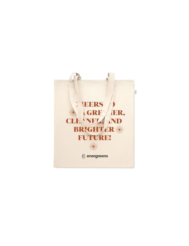 Sac shopping coton recyclé personnalisé VIVEKA - pas cher