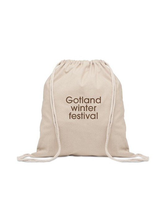 Sac shopping  en coton recyclé - Personnalisé pas cher