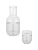 Carafe en verre 850 ml avec tasse goodies cadeau | Amelie
