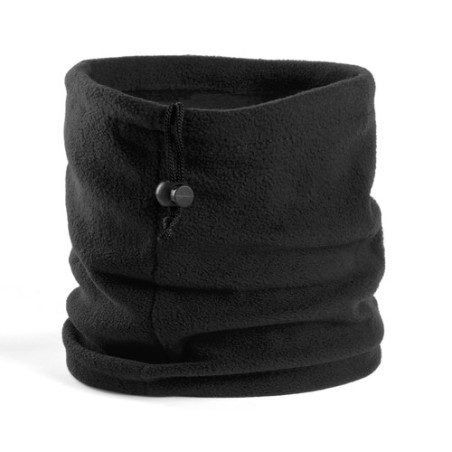 Accessoire Mode Pratique Personnalisé Tour de Cou et Bonnet Articos Matières : polaire Couleurs : noir