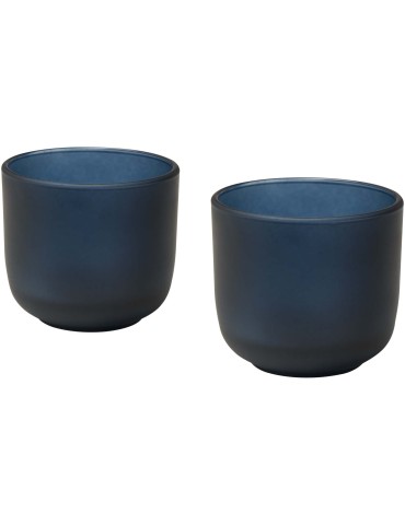 Gobelets en verre Male de 200 ml - lot de 2 en finition mate 2