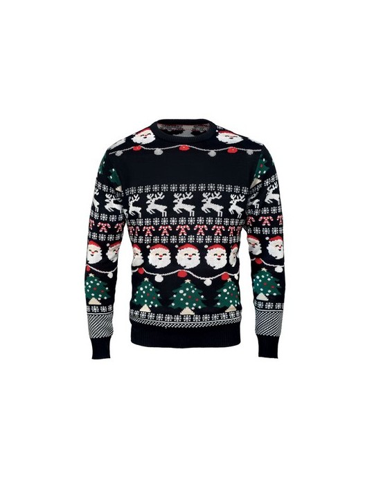 Pull LED de Noël Festif S/M Personnalisé pas cher