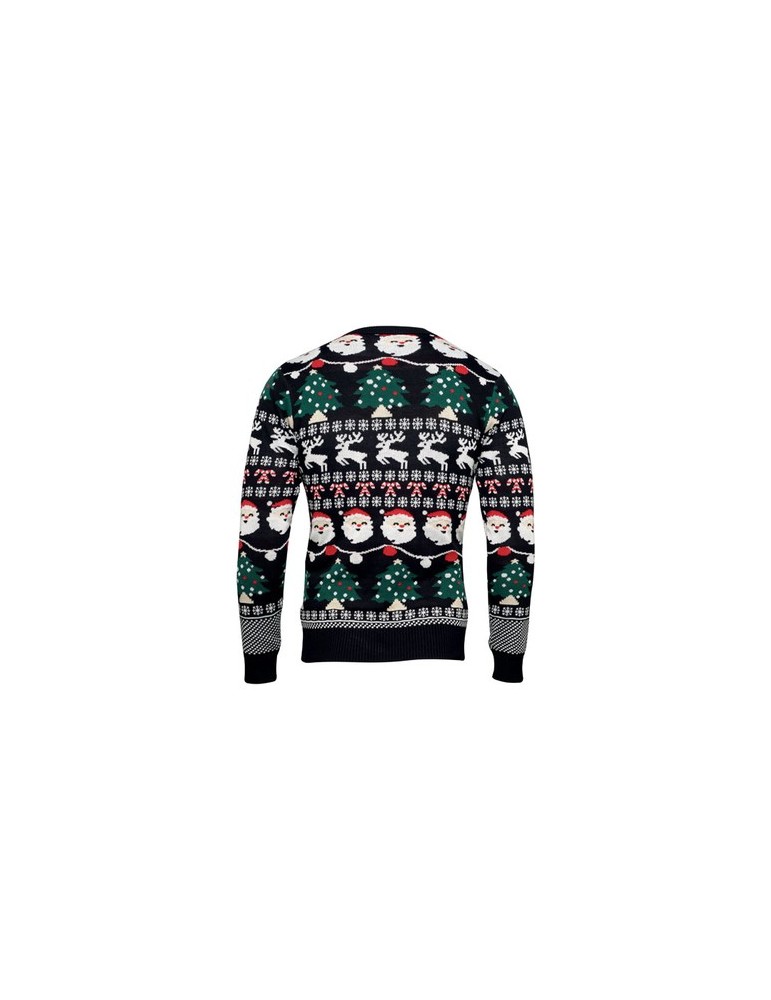 Pull LED de Noël Festif S/M Personnalisé pas cher