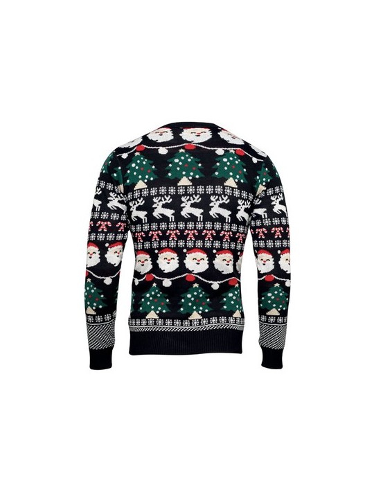 Pull LED de Noël Festif S/M Personnalisé pas cher