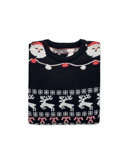 Pull LED de Noël Festif S/M Personnalisé pas cher