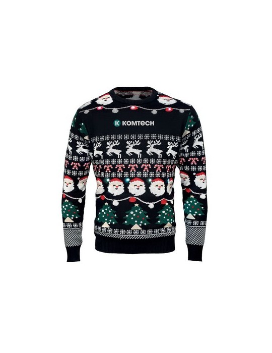Pull LED de Noël Festif S/M Personnalisé pas cher