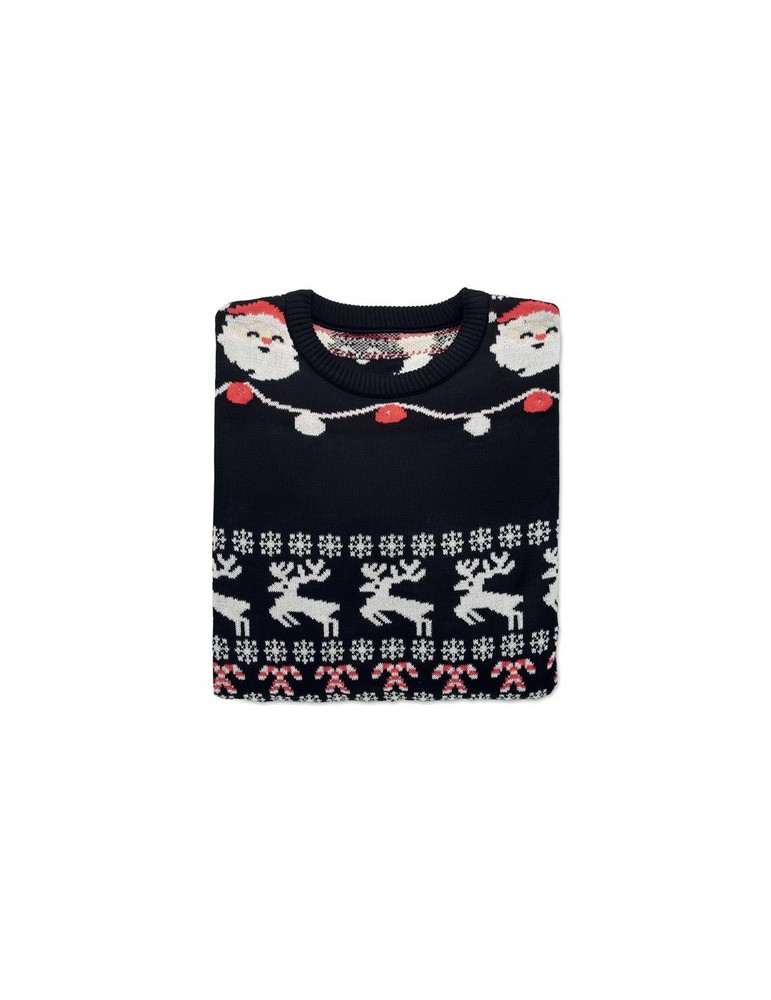 Pull LED de Noël Festif L/XL Cadeau d'Entreprise pas cher