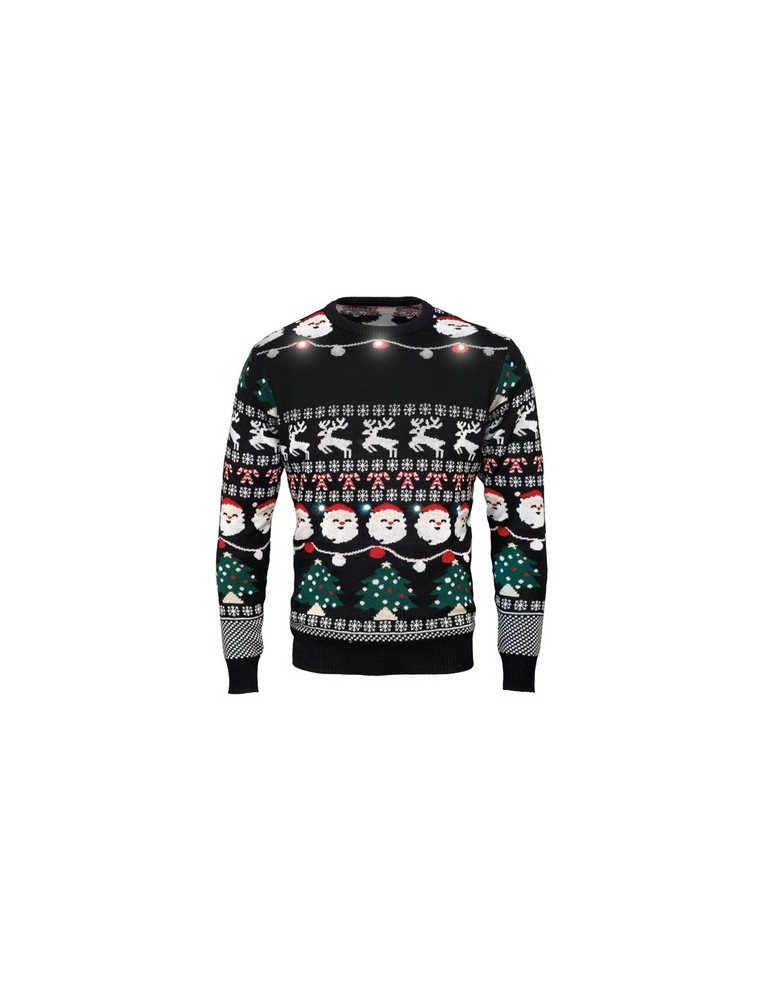 Pull LED de Noël Festif L/XL Cadeau d'Entreprise pas cher