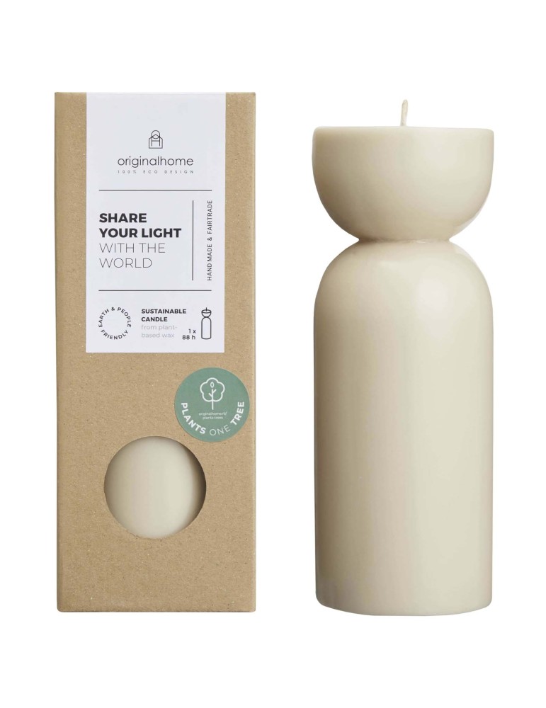 Bougie bio Originalhome de taille moyenne