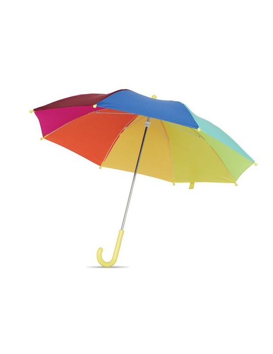 Parapluie Enfant 18 pouces Motif Arc-en-Ciel Personnalisé pas cher
