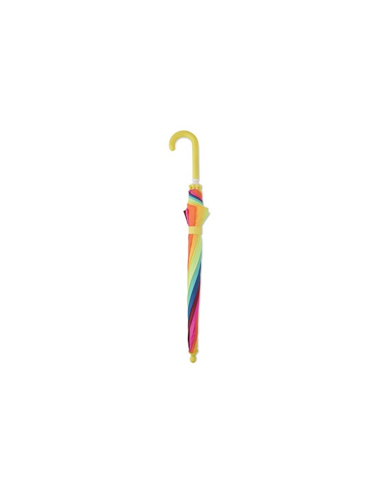 Parapluie Enfant 18 pouces Motif Arc-en-Ciel Personnalisé pas cher