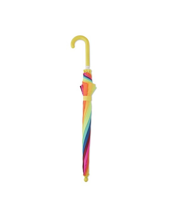 Parapluie Enfant 18 pouces Motif Arc-en-Ciel Personnalisé pas cher