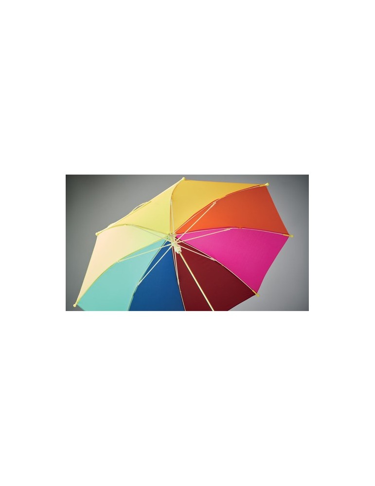 Parapluie Enfant 18 pouces Motif Arc-en-Ciel Personnalisé pas cher