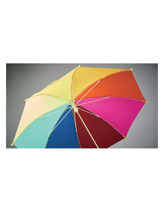 Parapluie Enfant 18 pouces Motif Arc-en-Ciel Personnalisé pas cher