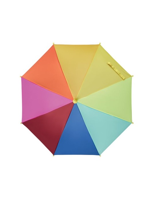 Parapluie Enfant 18 pouces Motif Arc-en-Ciel Personnalisé pas cher