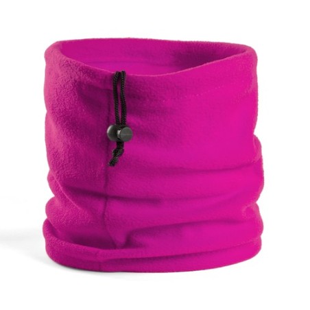 Accessoire Mode Pratique Personnalisé Tour de Cou et Bonnet Articos Matières : polaire Couleurs : fuchsia personnalisable avec v
