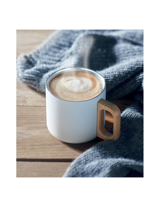 Mug Double Paroi en Acier Inoxydable Personnalisé pas cher