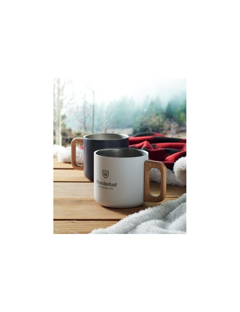 Mug Double Paroi en Acier Inoxydable Personnalisé pas cher