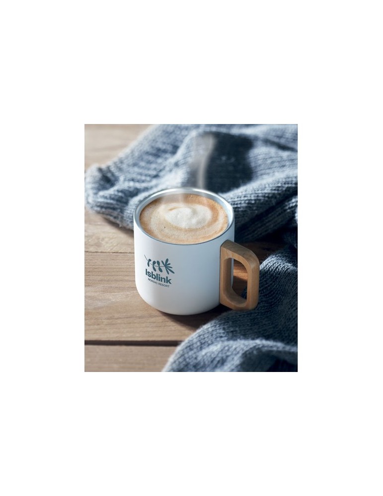 Mug Double Paroi en Acier Inoxydable Personnalisé pas cher