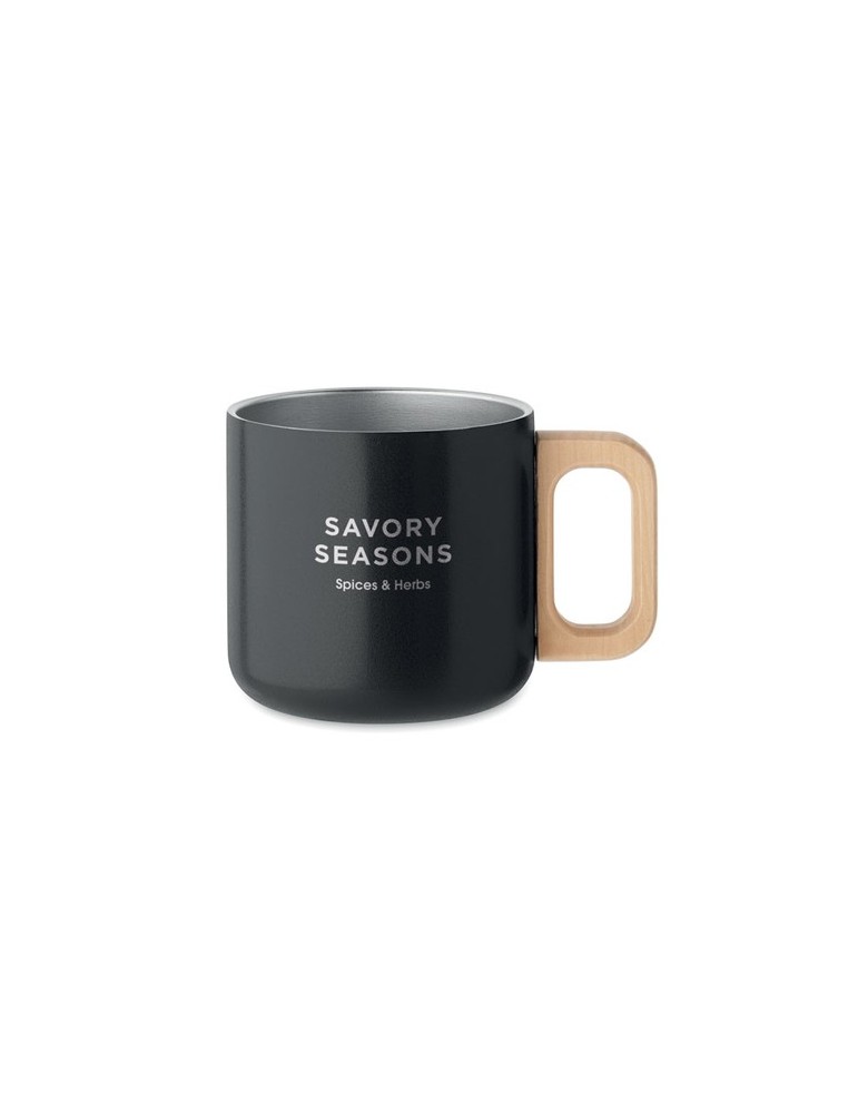 Mug Double Paroi en Acier Inoxydable Personnalisé pas cher