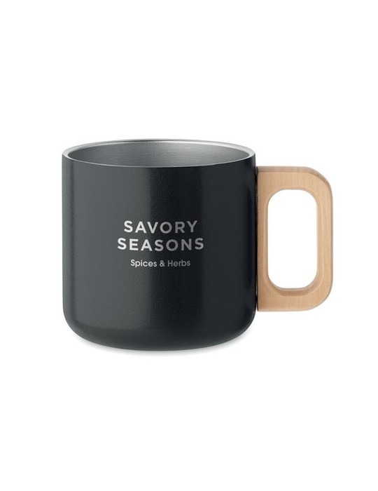 Mug Double Paroi en Acier Inoxydable Personnalisé pas cher