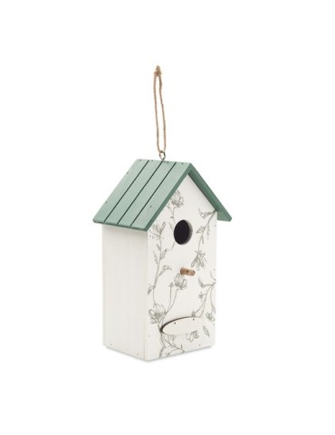 Maison d'Oiseau Nichoir en Contreplaqué Personnalisé GREENJAY pas cher