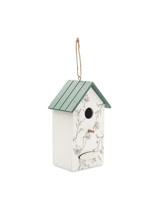 Maison d'Oiseau Nichoir en Contreplaqué Personnalisé GREENJAY pas cher